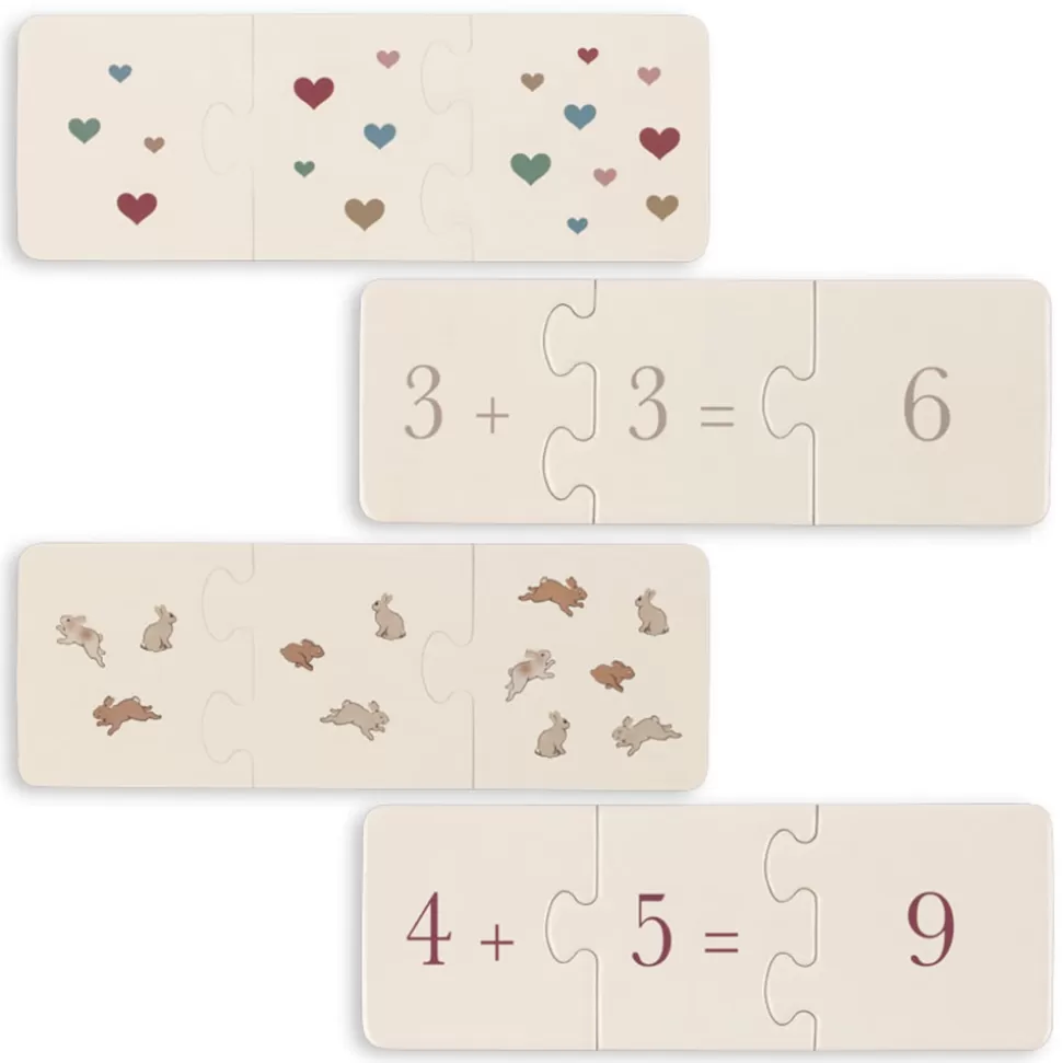 Konges Sløjd Mes Premiers Jouets>Puzzle Mathématiques en Carton