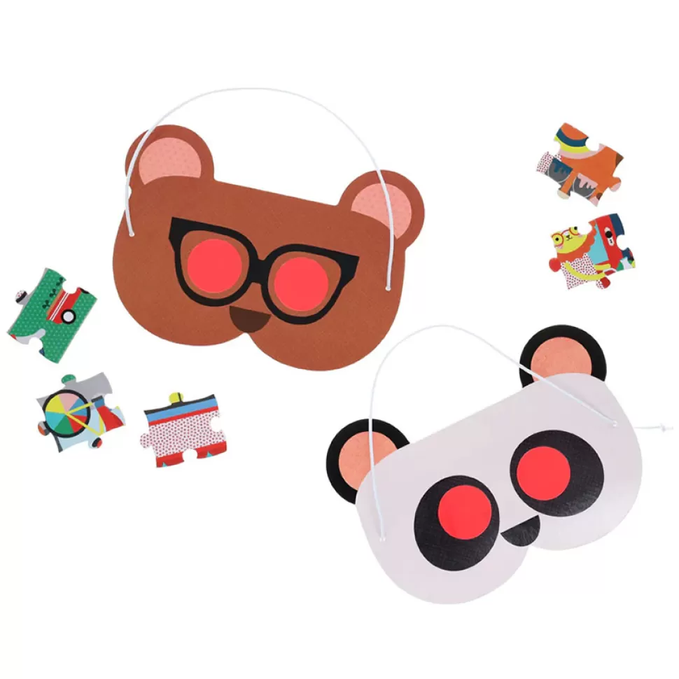 Petit Collage Mes Premiers Jouets>Puzzle Quartier Convivial
