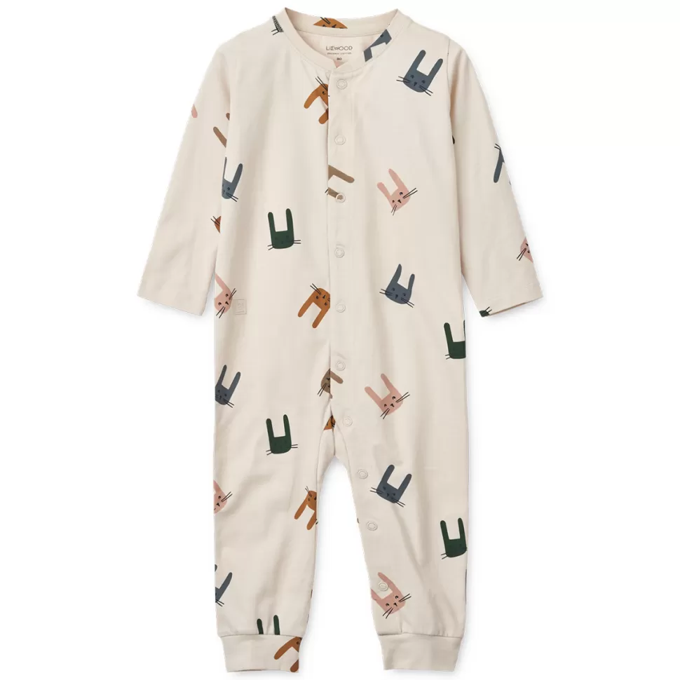 Liewood Body & Pyjama>Pyjama Birk Bunny Sandy - 6 Mois