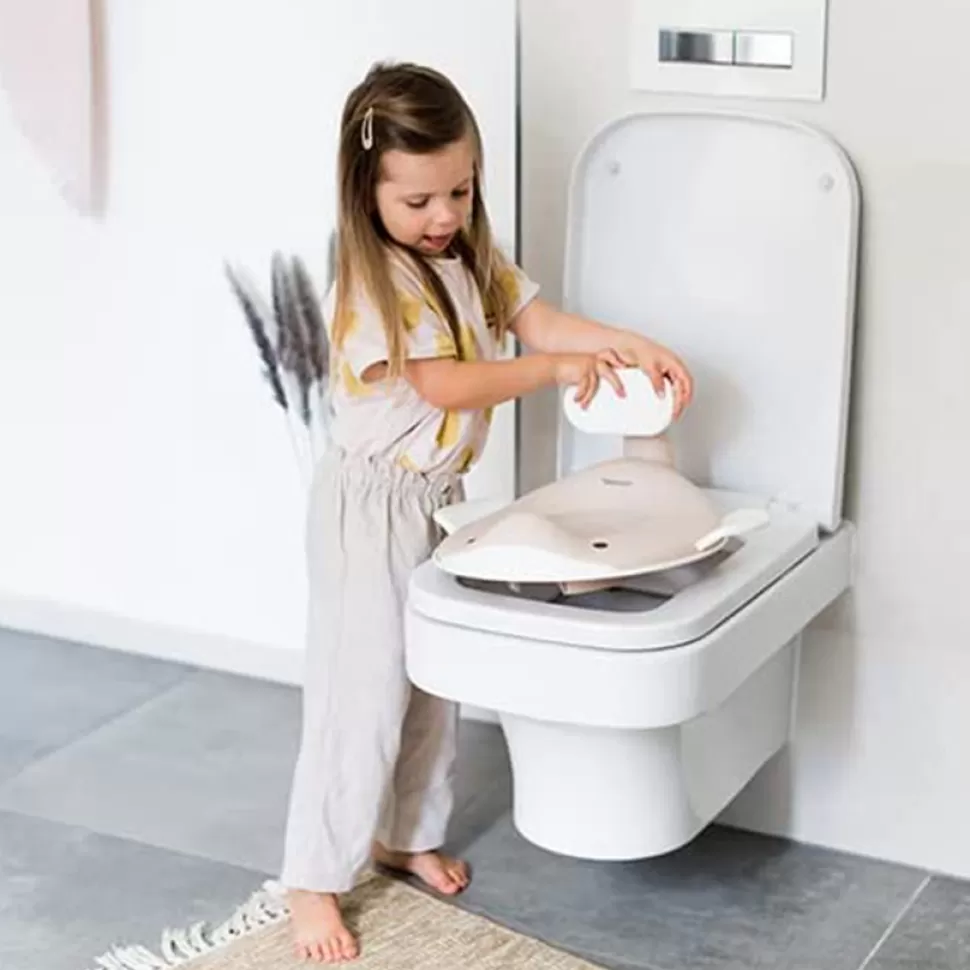 Kindsgut Hygiène & Soin>Réducteur de Toilette Baleine - Sable