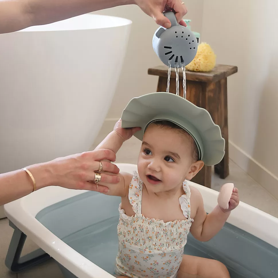 BÉABA Baignoire>Rince-tête Silicone - Galet