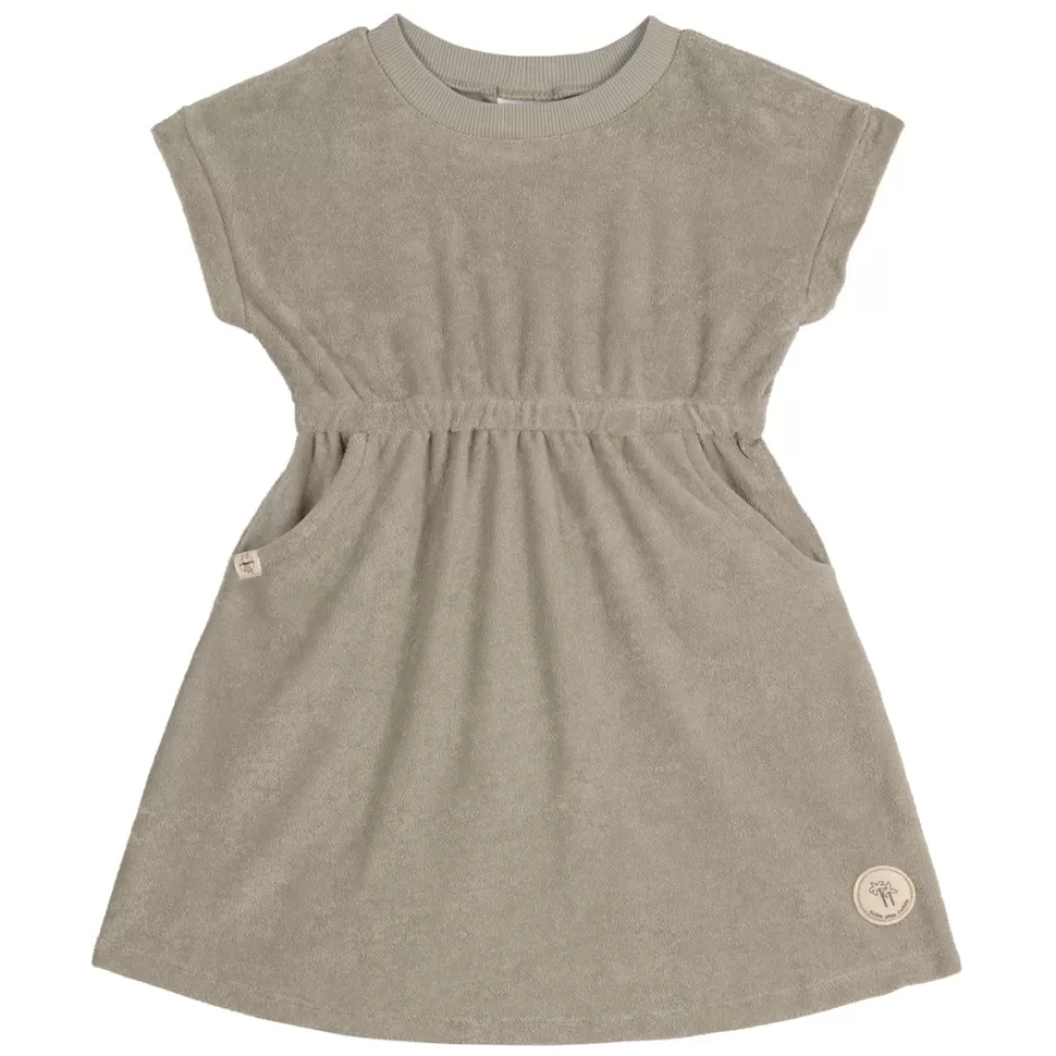 LÄSSIG Robe & Combinaison>Robe en Tissu Eponge Olive - 6/12 Mois
