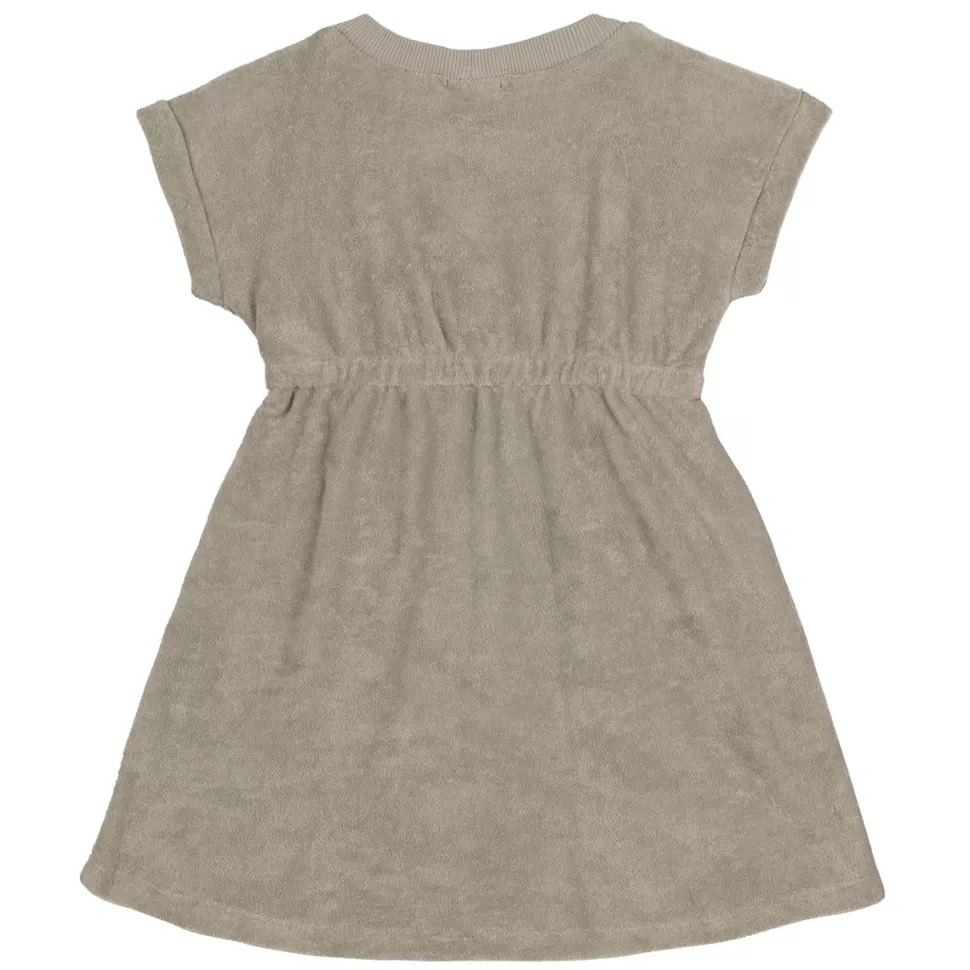 LÄSSIG Robe & Combinaison>Robe en Tissu Eponge Olive - 6/12 Mois