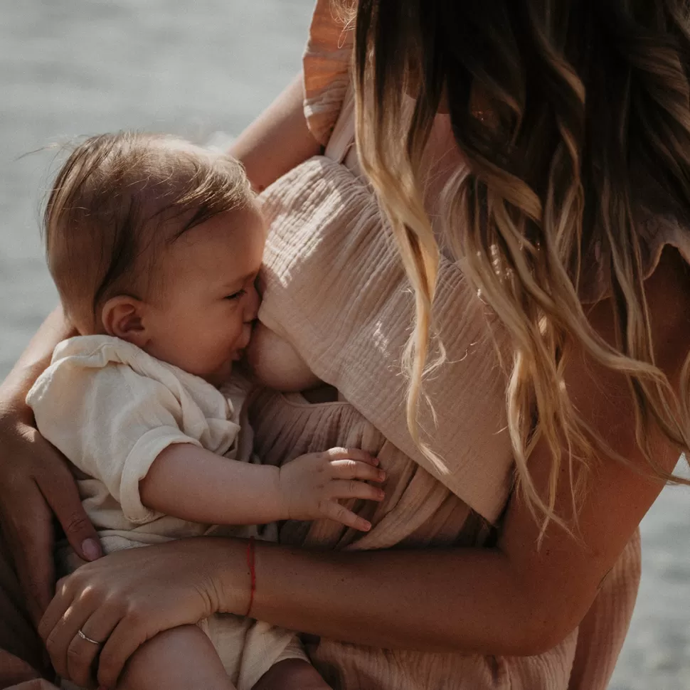 You&Milk Parents>Robe Longue d'Allaitement Summ'her Mama Nude - XL