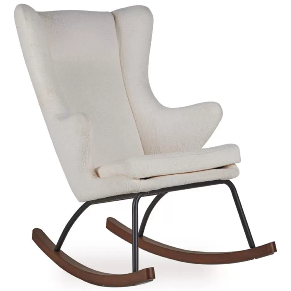 Quax Meuble Bébé>Rocking Adult Chair De Luxe - Cream