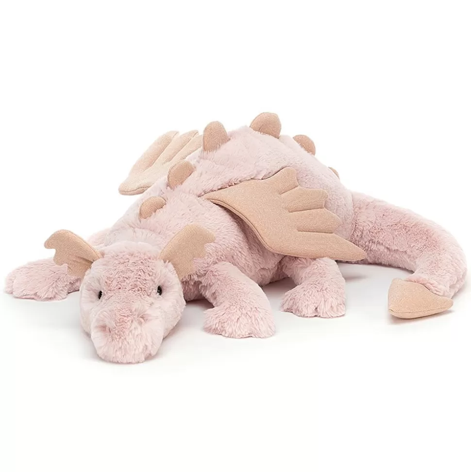 Jellycat Peluche>Rose Dragon - Huge