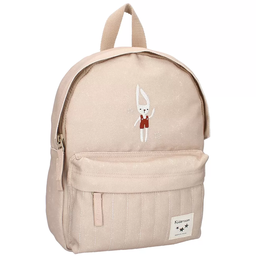 Enfant Kidzroom Bagagerie Enfant>Sac à Dos Brodé Tattle and Tales - Lapin Sable