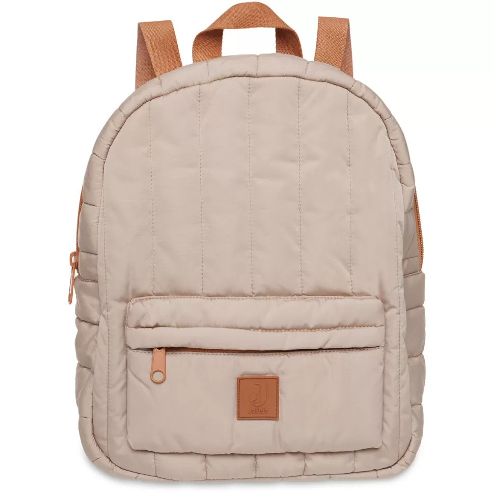 Enfant Jollein Bagagerie Enfant>Sac à Dos Enfant Matelassé - Biscuit
