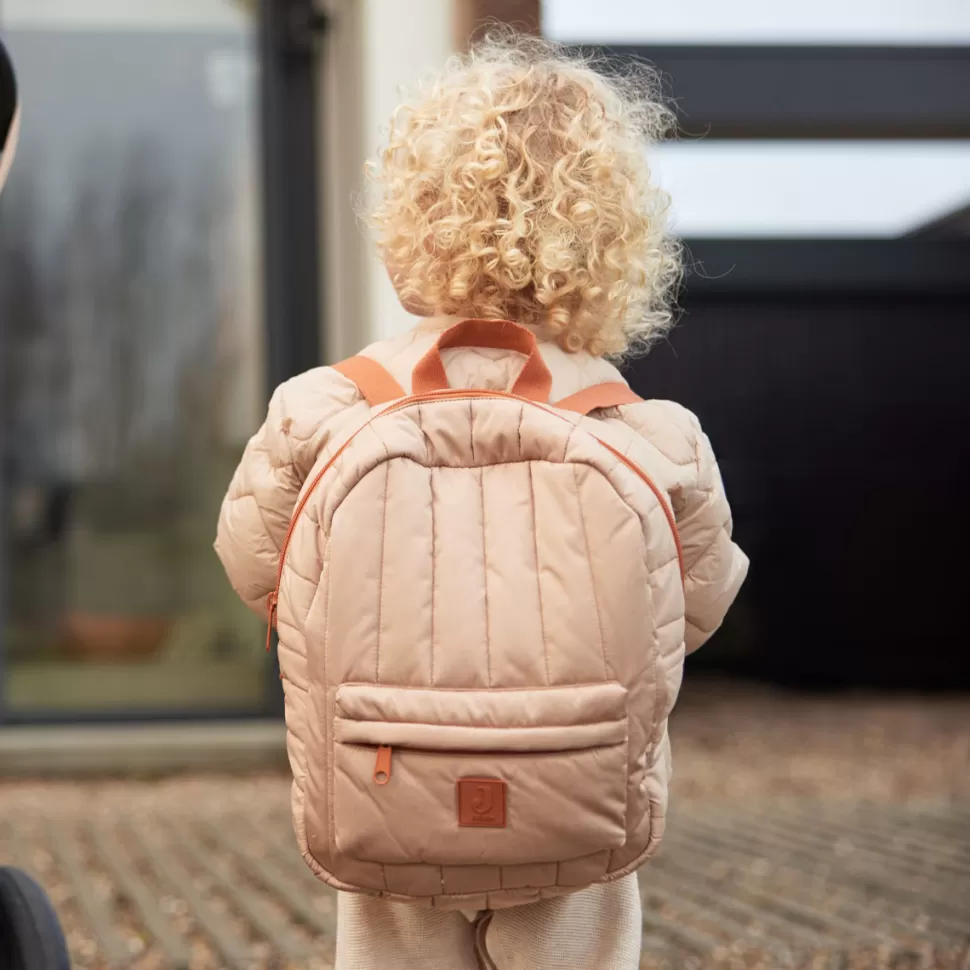 Enfant Jollein Bagagerie Enfant>Sac à Dos Enfant Matelassé - Biscuit