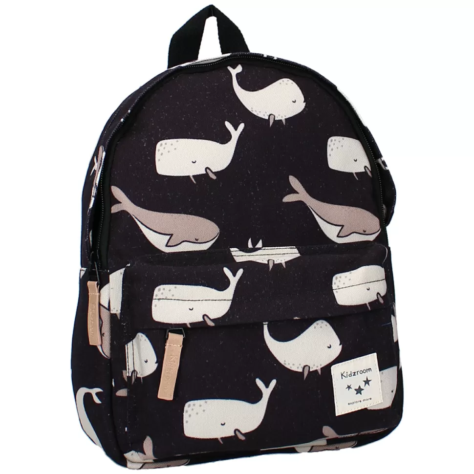 Enfant Kidzroom Bagagerie Enfant>Sac à Dos Full of Wonders - Baleines et Cachalots Noir