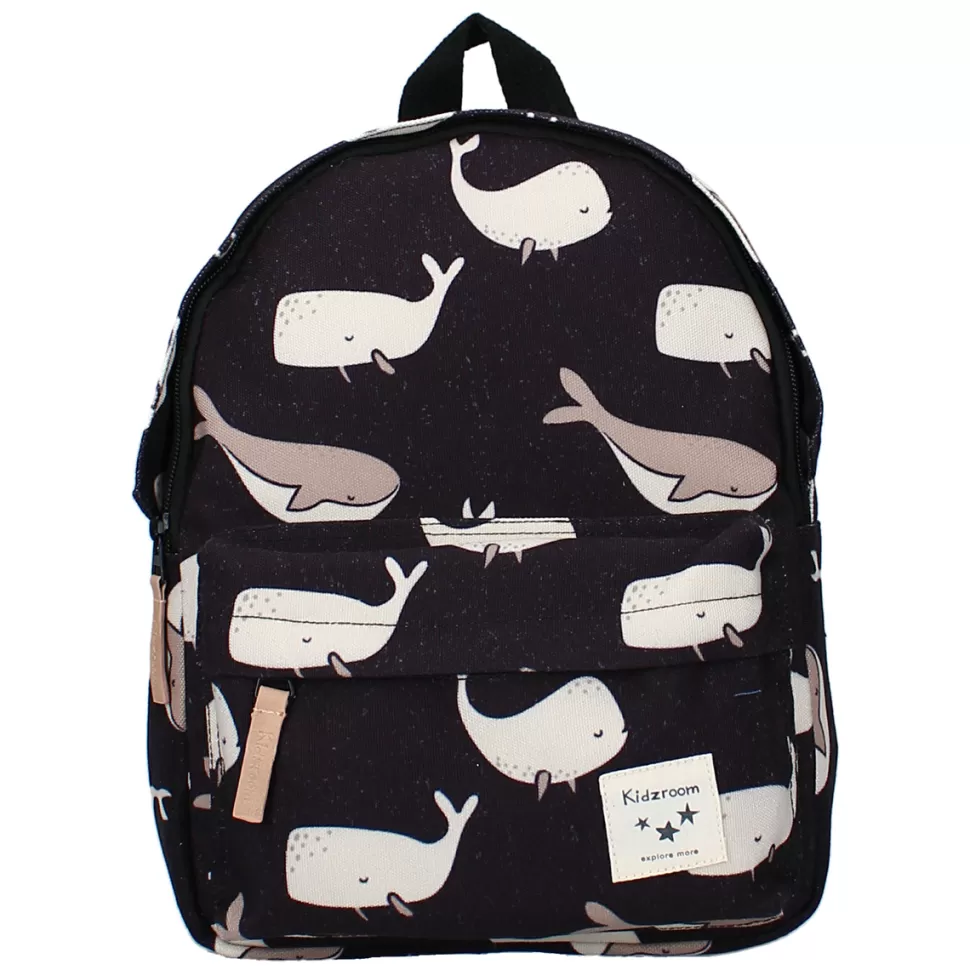 Enfant Kidzroom Bagagerie Enfant>Sac à Dos Full of Wonders - Baleines et Cachalots Noir