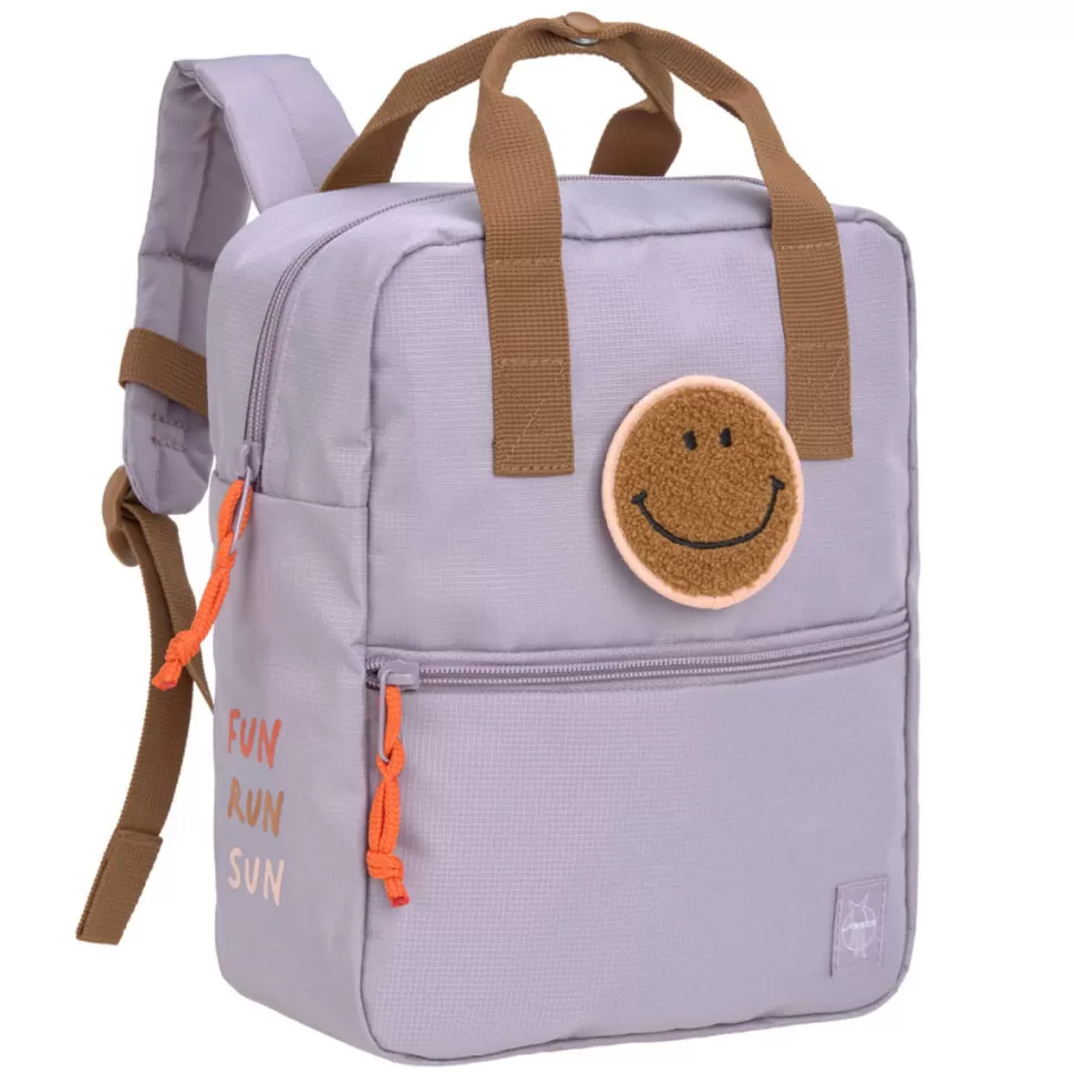Enfant LÄSSIG Bagagerie Enfant>Sac à Dos Mini Carré Little Gang - Lilas