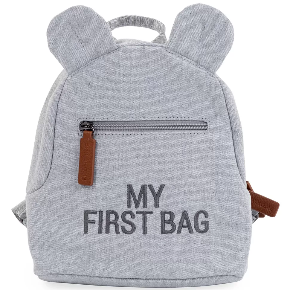 Enfant Childhome Bagagerie Enfant>Sac à Dos My First Bag Canvas - Gris