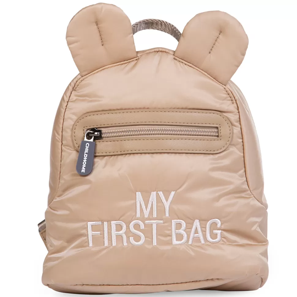 Enfant Childhome Bagagerie Enfant>Sac à Dos My First Bag Matelassé - Beige