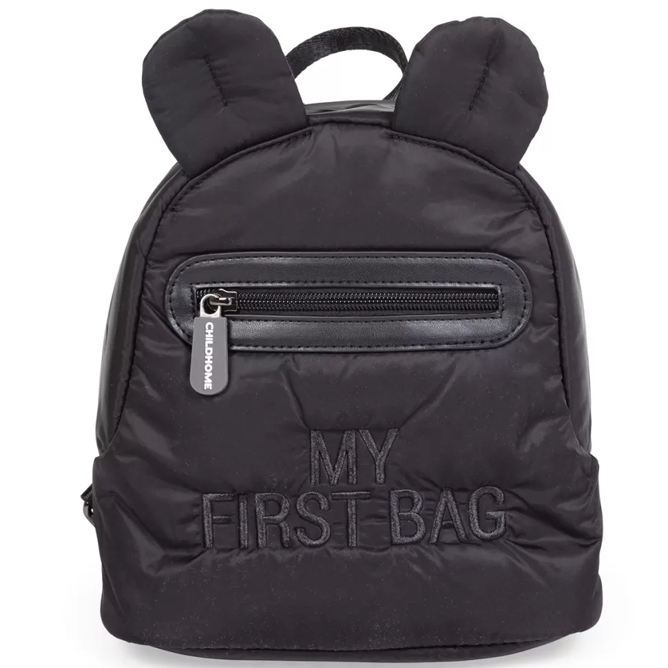 Enfant Childhome Bagagerie Enfant>Sac à Dos My First Bag Matelassé - Noir