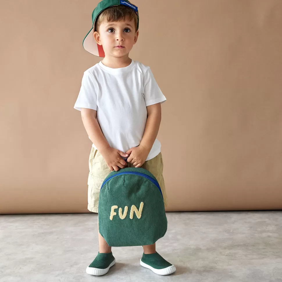 Enfant LÄSSIG Bagagerie Enfant>Sac à Dos Tiny Little Gang - Fun Vert Océan