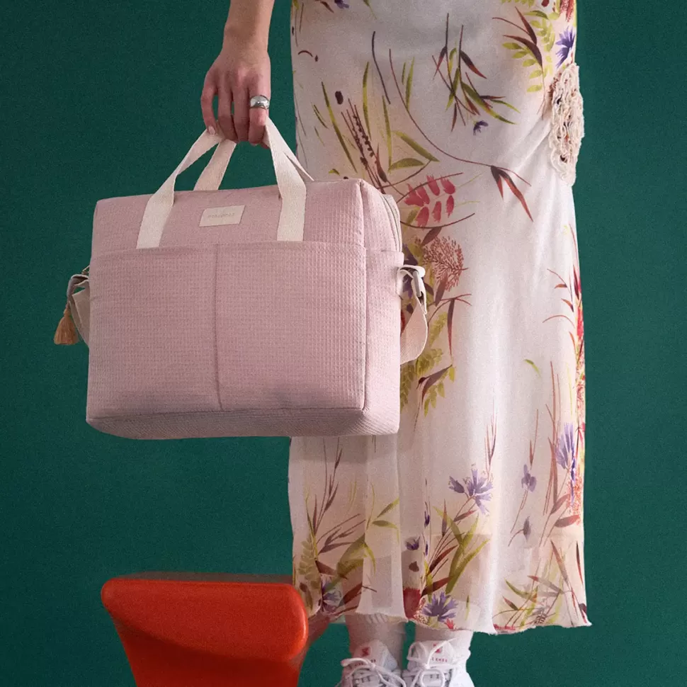 Nobodinoz Sac À Langer>Sac à Langer Gala Opéra - Mauve Pink