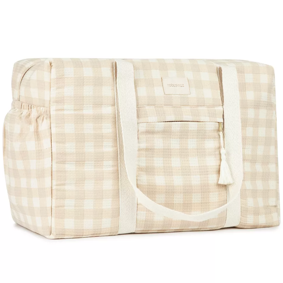Nobodinoz Sac À Langer>Sac à Langer Opéra - Ivory Checks