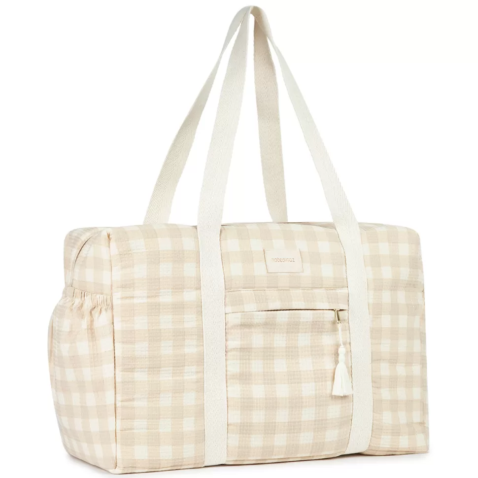 Nobodinoz Sac À Langer>Sac à Langer Opéra - Ivory Checks