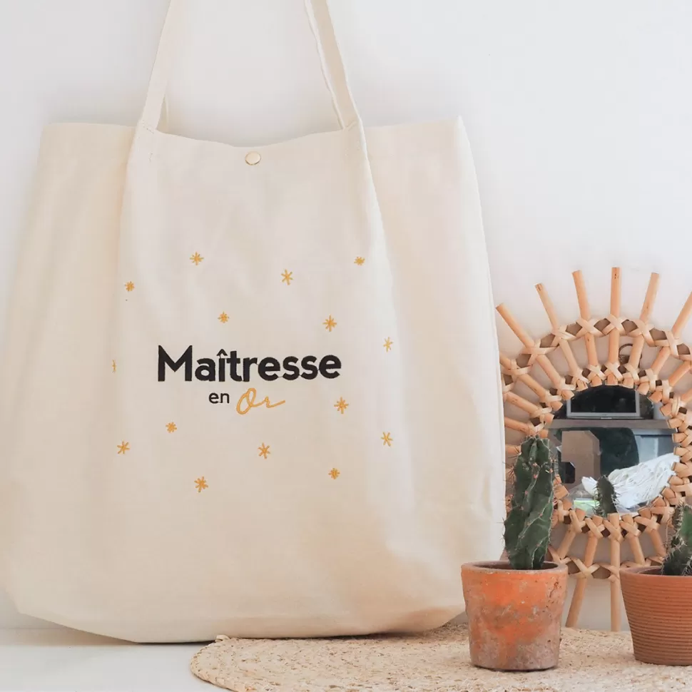 Enfant Manahia Bagagerie Enfant>Sac en Toile - Maîtresse en Or