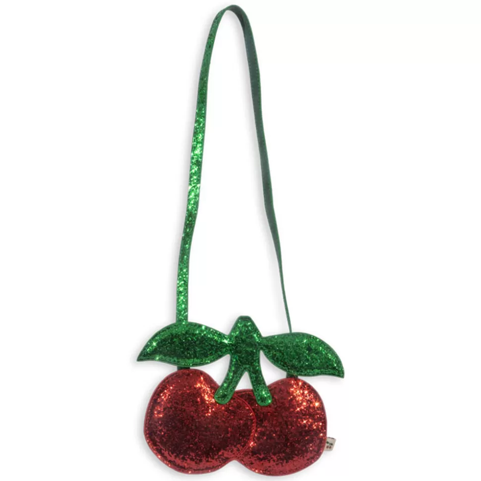 Enfant Konges Sløjd Bagagerie Enfant>Sac Portefeuille- Cherry Glitter