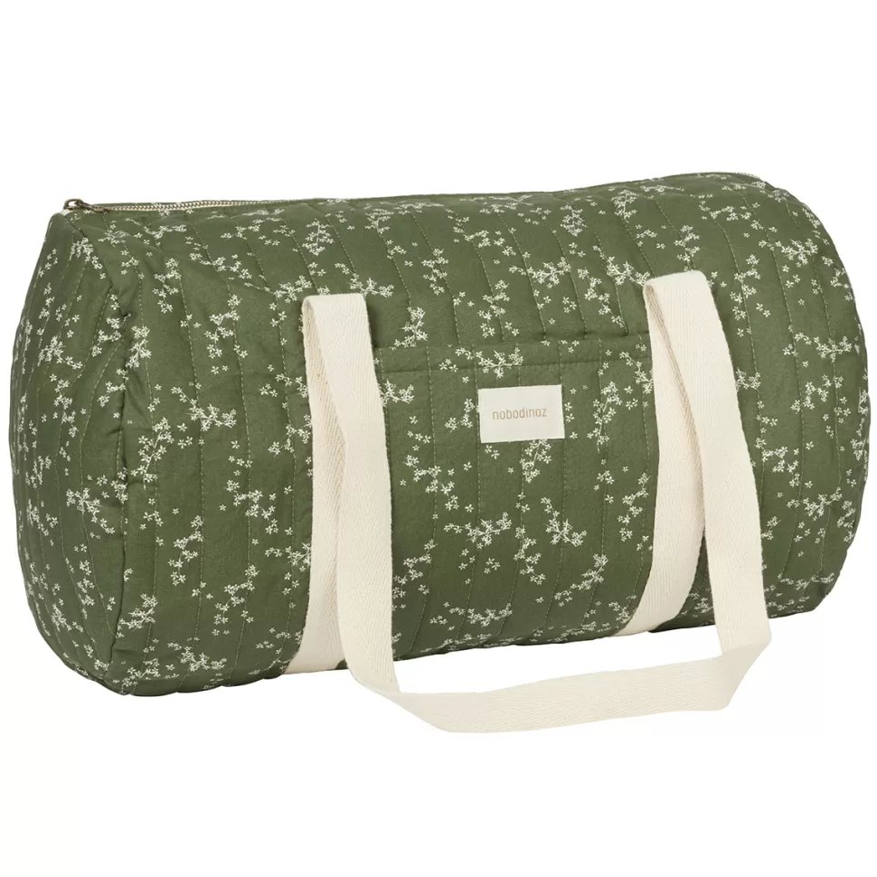 Nobodinoz Sac À Langer>Sac Weekend Stories - Green Jasmine