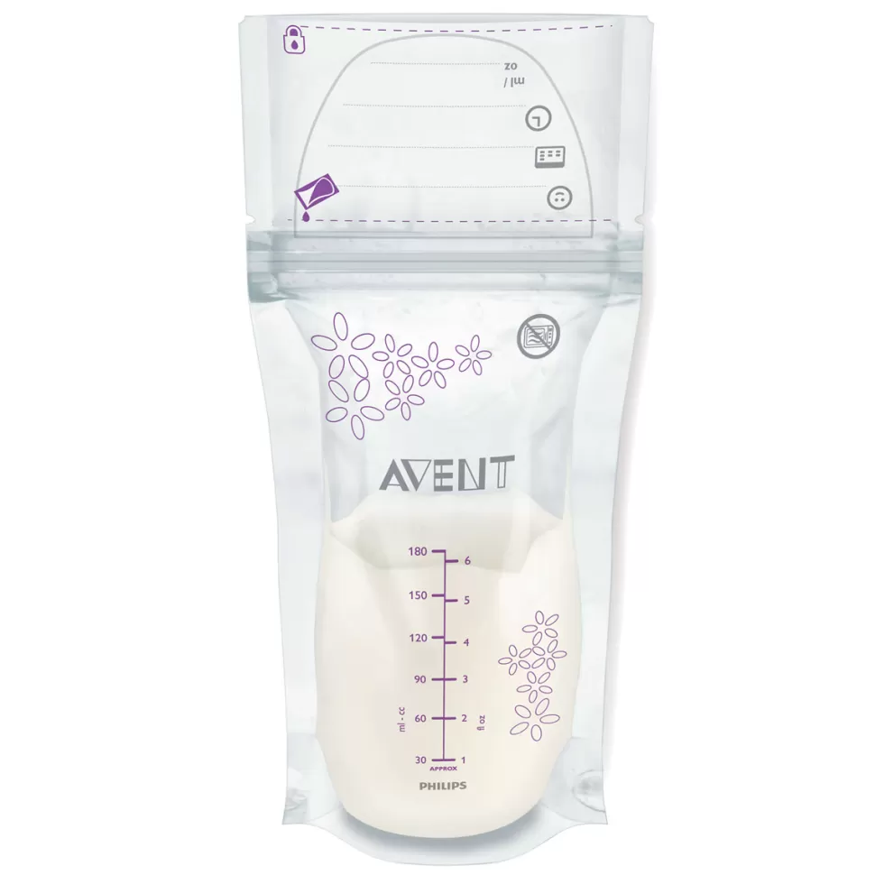 Philips Avent Allaitement>25 Sachets de Conservation SCF603/25 - 180 ml