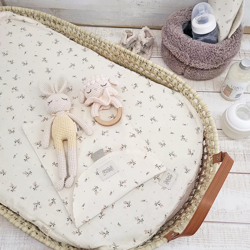 Babyshower Matelas Et Housse À Langer>Serviette à Langer - Roseberry