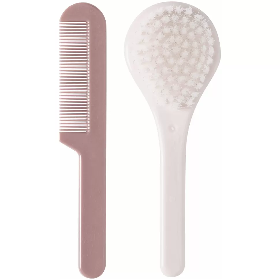 Luma Hygiène & Soin>Set Coiffure Brosse et Peigne - Rose Blossom