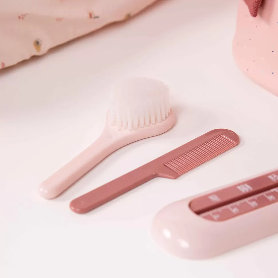 Luma Hygiène & Soin>Set Coiffure Brosse et Peigne - Rose Blossom