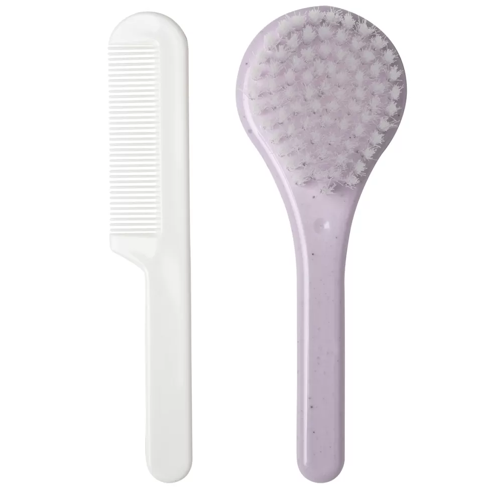 Luma Hygiène & Soin>Set Coiffure Brosse et Peigne - Speckles Lila