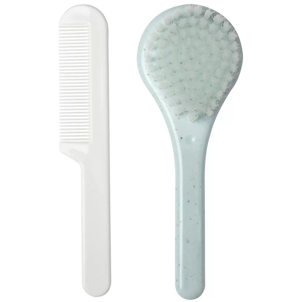 Luma Hygiène & Soin>Set Coiffure Brosse et Peigne - Speckles Mint