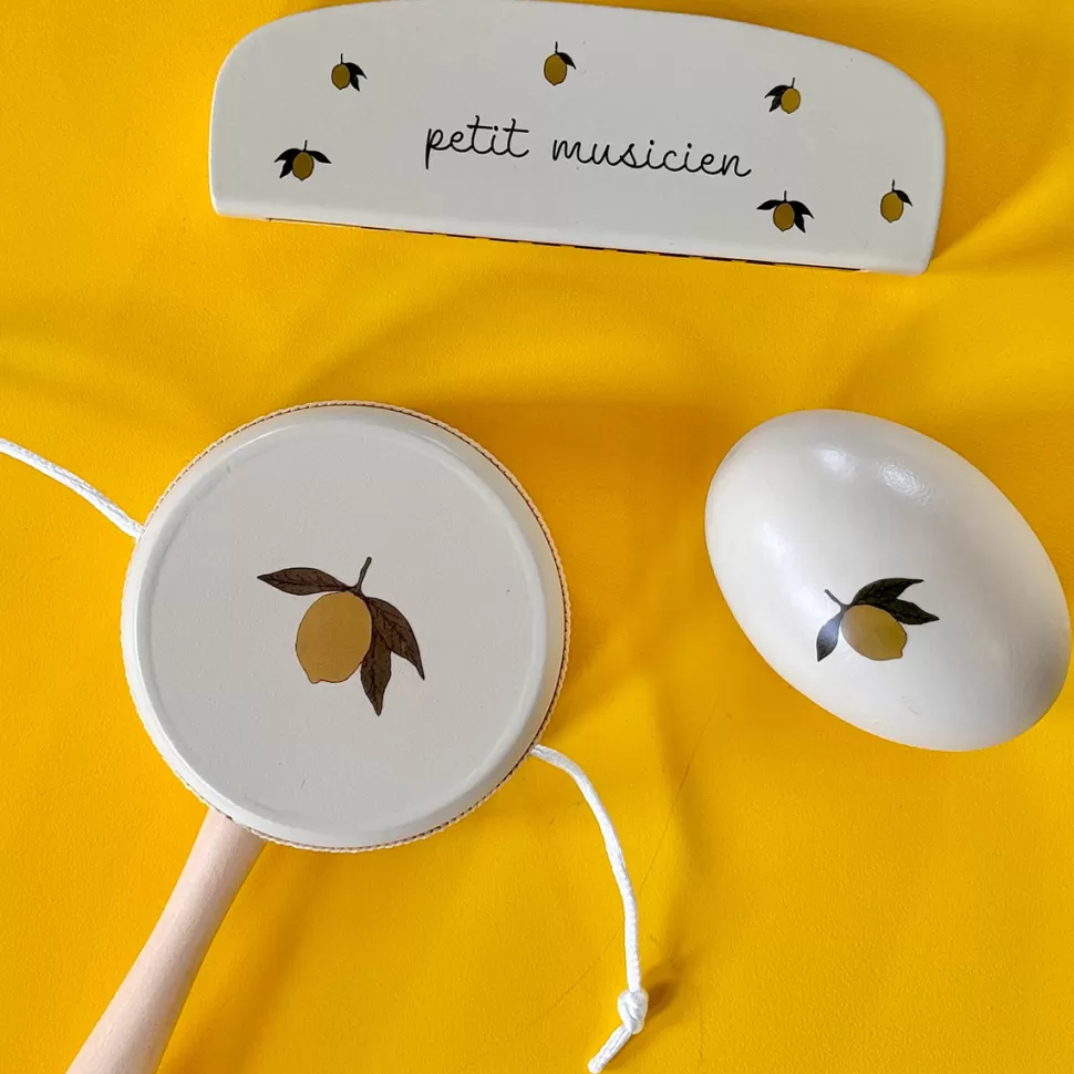 Konges Sløjd Mes Premiers Jouets>Set de Musique - Lemon