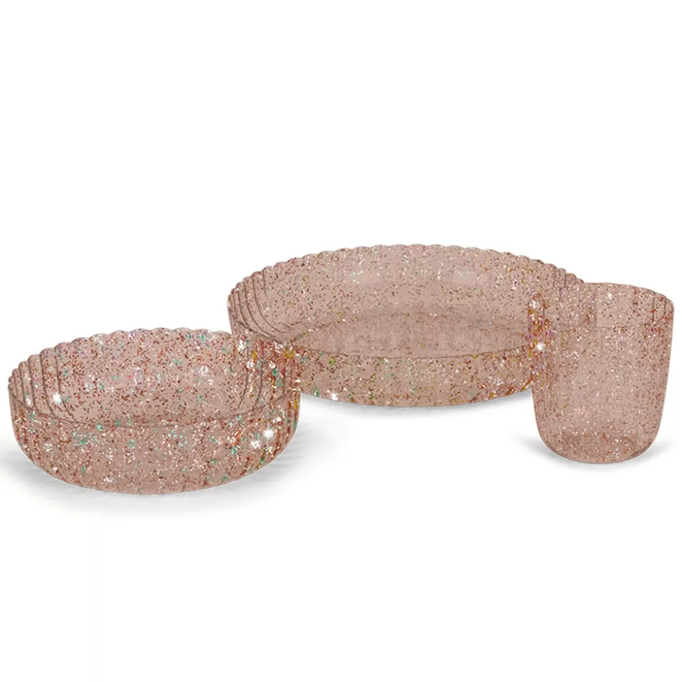 Konges Sløjd Repas>Set de Repas 3 Pièces - Sparkling Blush