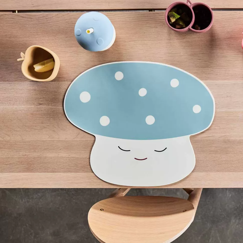 OYOY Repas>Set de Table Champignon - Off White Pale Green