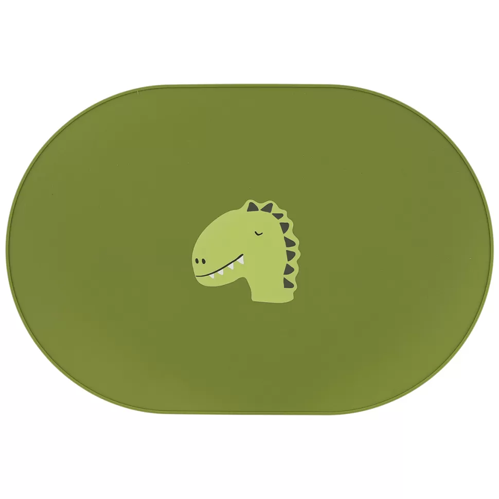 Trixie Baby Repas>Set de Table en Silicone - Mr. Dino