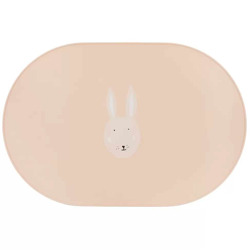 Trixie Baby Repas>Set de Table en Silicone - Mrs. Rabbit