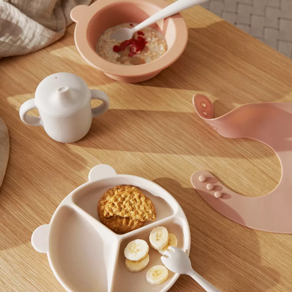 Liewood Repas>Set Repas 6 Pièces Stina - Mr Bear Tuscany Rose Multi Mix