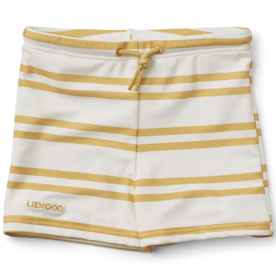 Liewood Accessoires Bébé>Short de Bain Otto Stripes Crème de la Crème Jojoba - 9/12 Mois