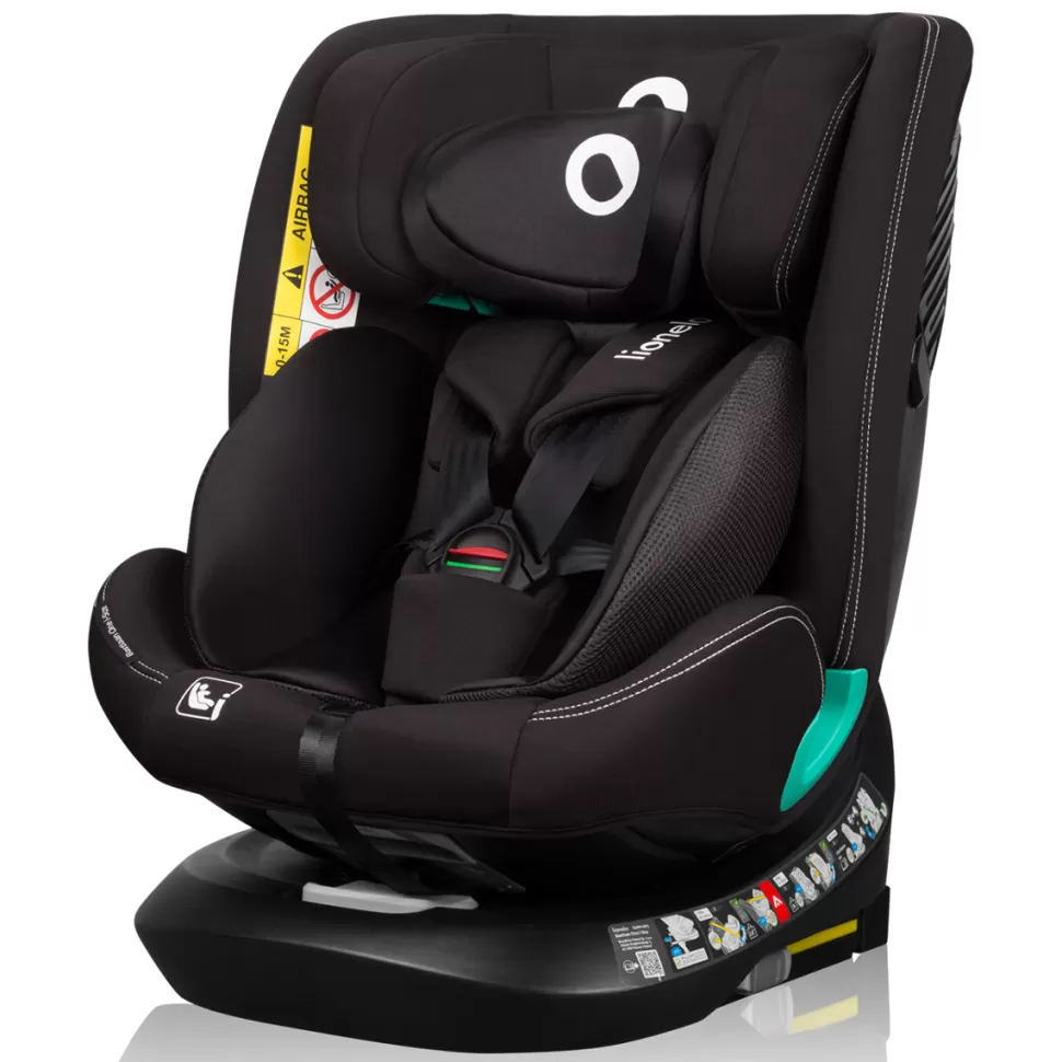 Lionelo Groupe 1/2/3>Siège Auto Bastiaan One i-Size Groupe 0/1/2/3 - Black Carbon