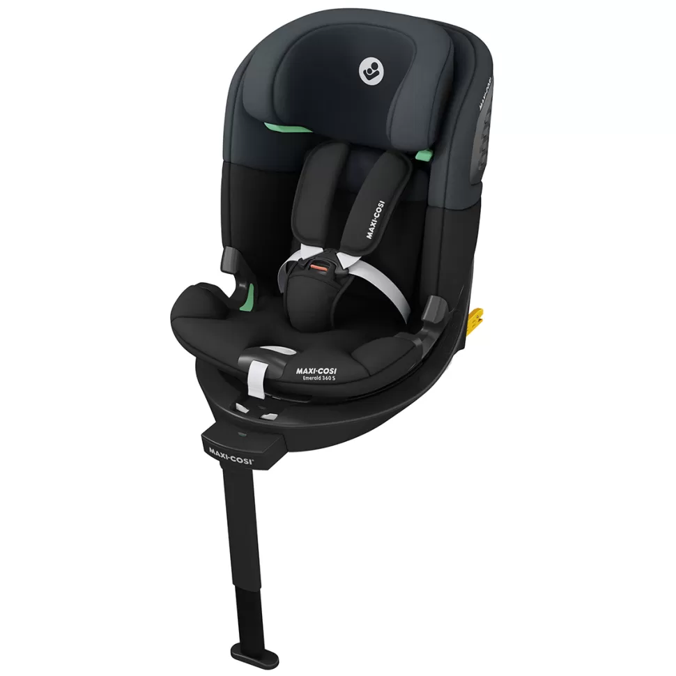 Maxi-Cosi Groupe 1/2/3>Siège Auto Emerald 360 S i-Size Groupe 0/1/2/3 - Tonal Black