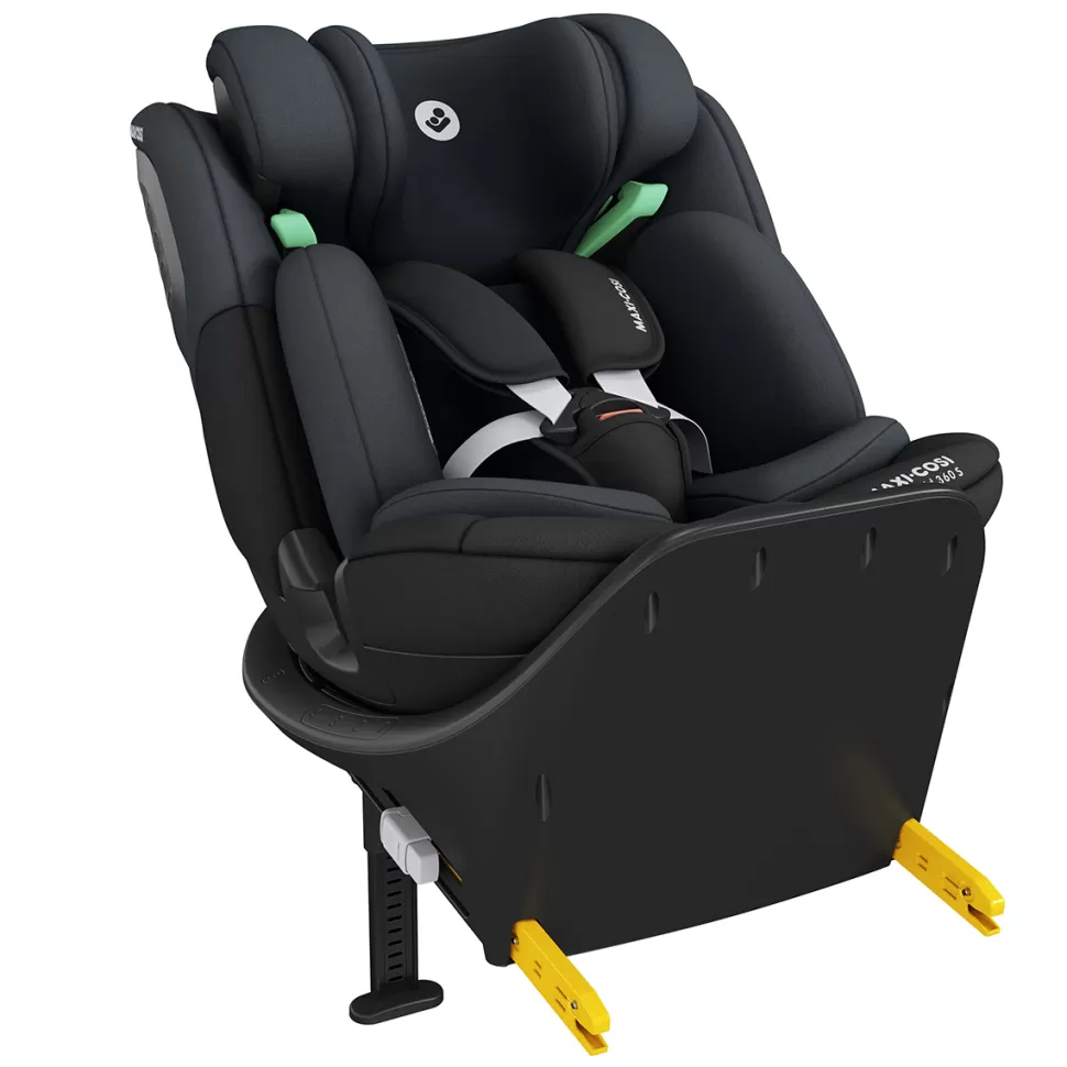 Maxi-Cosi Groupe 1/2/3>Siège Auto Emerald 360 S i-Size Groupe 0/1/2/3 - Tonal Black
