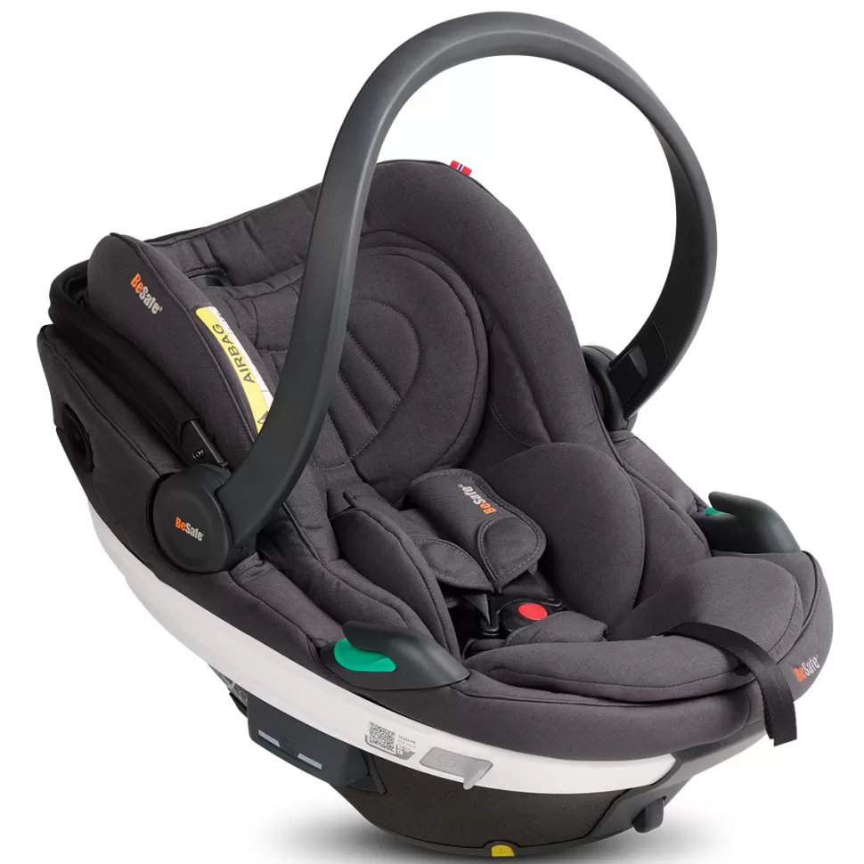 BeSafe Groupe 0+>Siège Auto Go Beyond i-Size Groupe 0+ - Dark Grey Mélange
