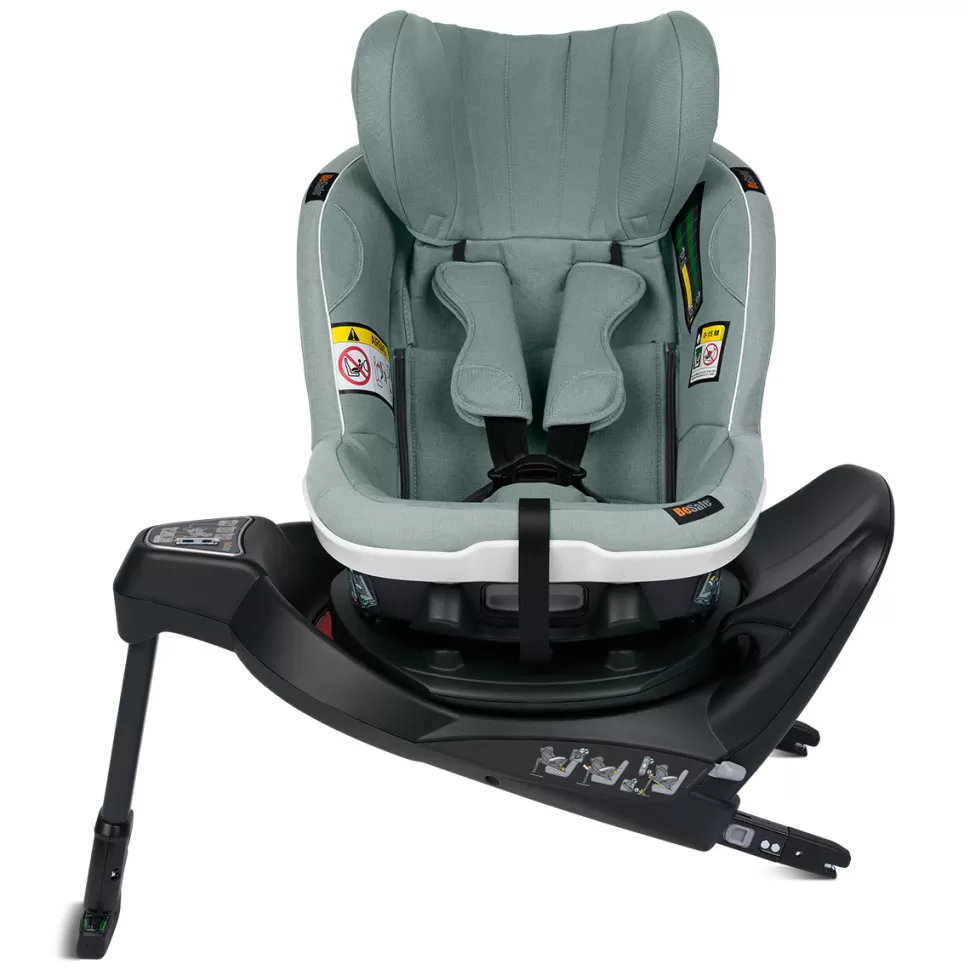 BeSafe Groupe 0+/1>Siège Auto iZi Turn B i-Size Groupe 0+/1 - Sea Green Mélange