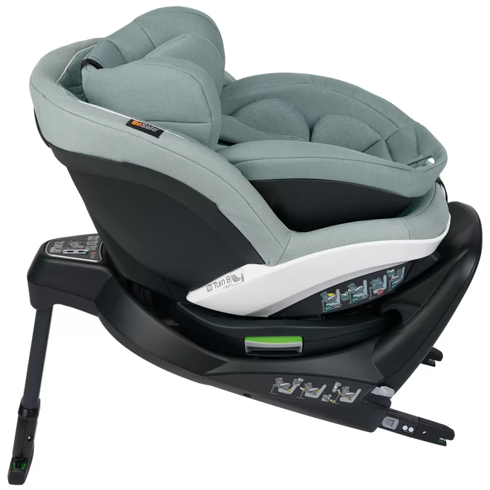 BeSafe Groupe 0+/1>Siège Auto iZi Turn B i-Size Groupe 0+/1 - Sea Green Mélange