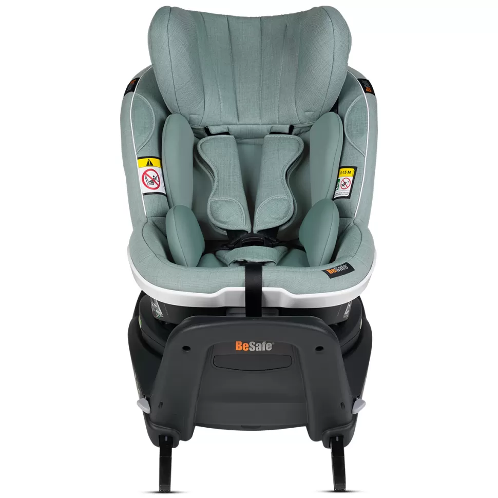 BeSafe Groupe 0+/1>Siège Auto iZi Turn i-Size Groupe 0+/1 - Sea Green Mélange