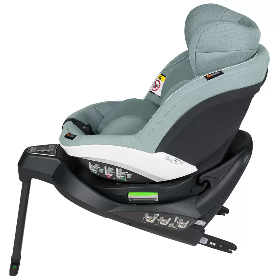BeSafe Groupe 0+/1>Siège Auto iZi Turn i-Size Groupe 0+/1 - Sea Green Mélange