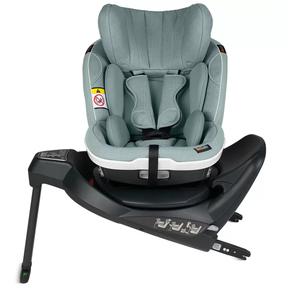 BeSafe Groupe 0+/1>Siège Auto iZi Twist i-Size Groupe 0+/1 - Sea Green Mélange