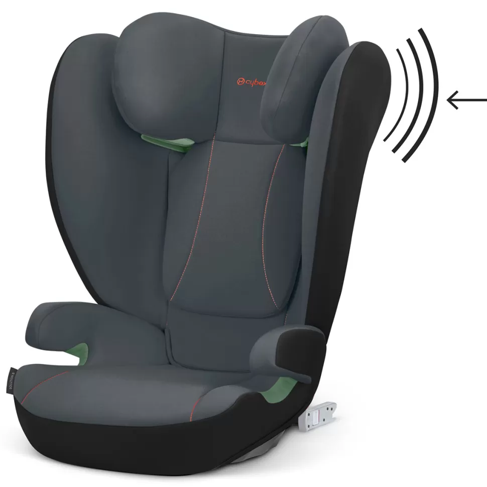 Cybex Groupe 2/3>Siège Auto New Solution B i-Fix i-Size Groupe 2/3 - Steel Grey