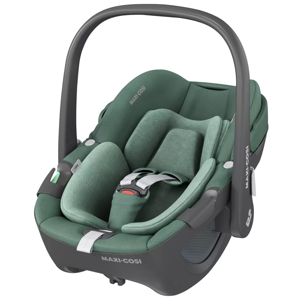 Maxi-Cosi Groupe 0+>Siège Auto Pebble 360 i-Size Groupe 0+ - Essential Green